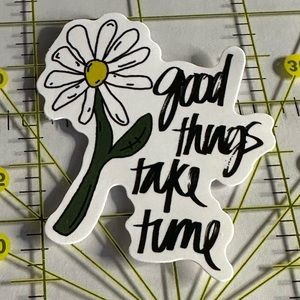 •Brand New• Flower Power Aesthetic Waterproof Sticker